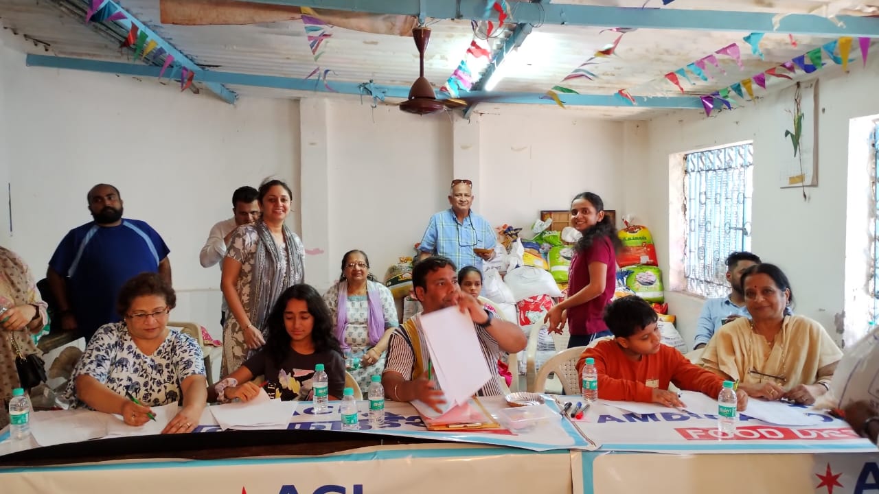 Medical Camp Equipment Distribution
